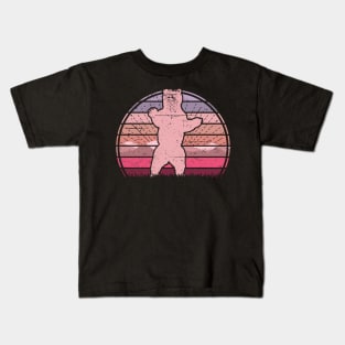 Sunset Bear Kids T-Shirt